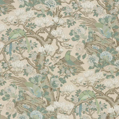 Rockbird Signature Fabric by G P & J Baker in Soft Blue