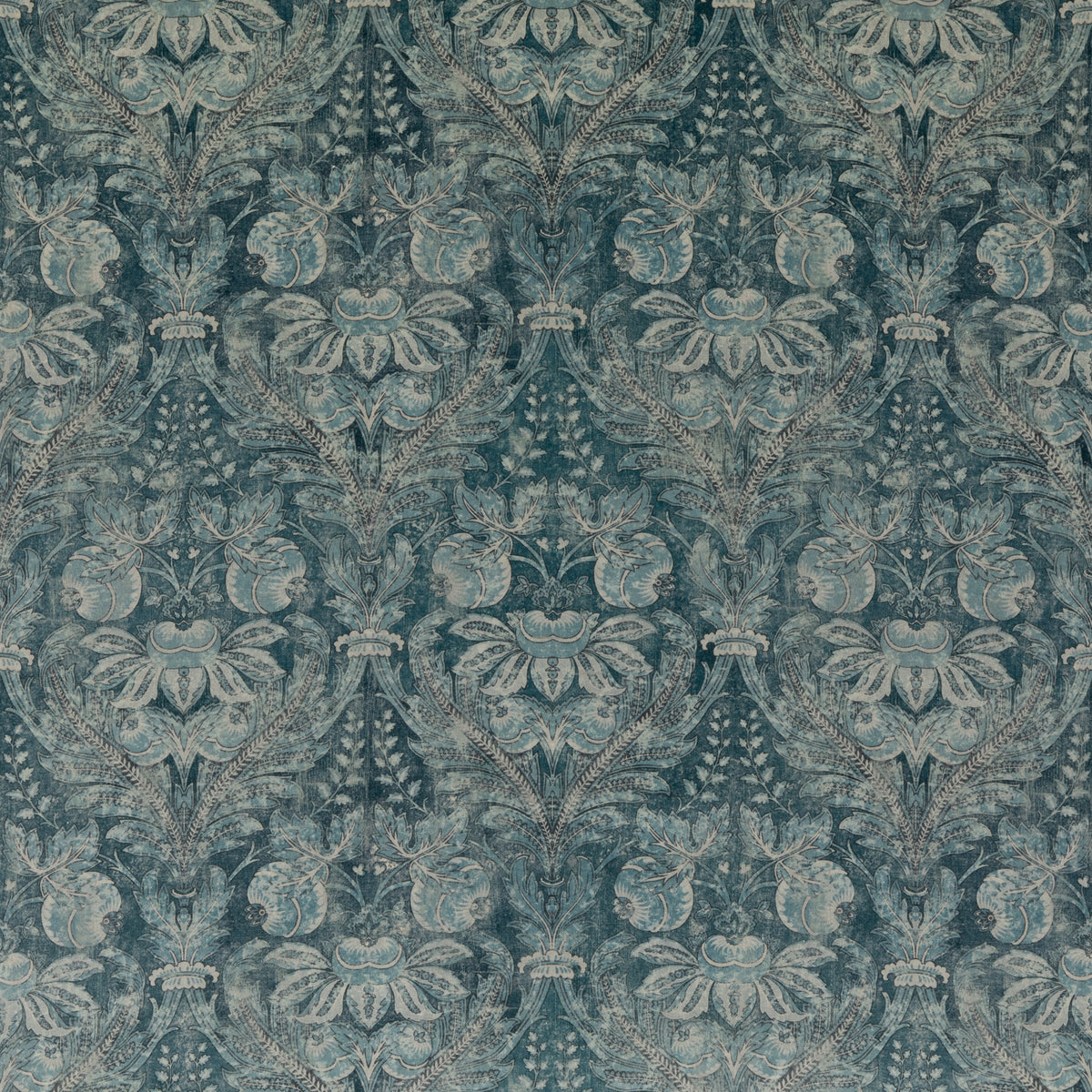 Lapura Velvet Fabric by G P & J Baker in Blue