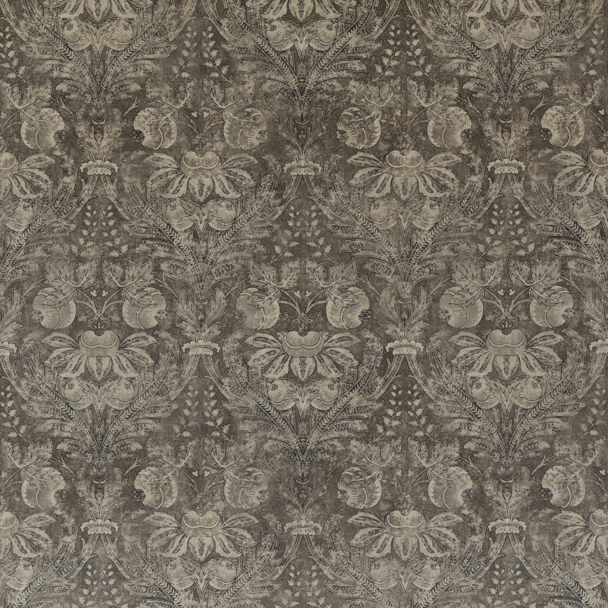 Lapura Velvet Fabric by G P & J Baker in Mole