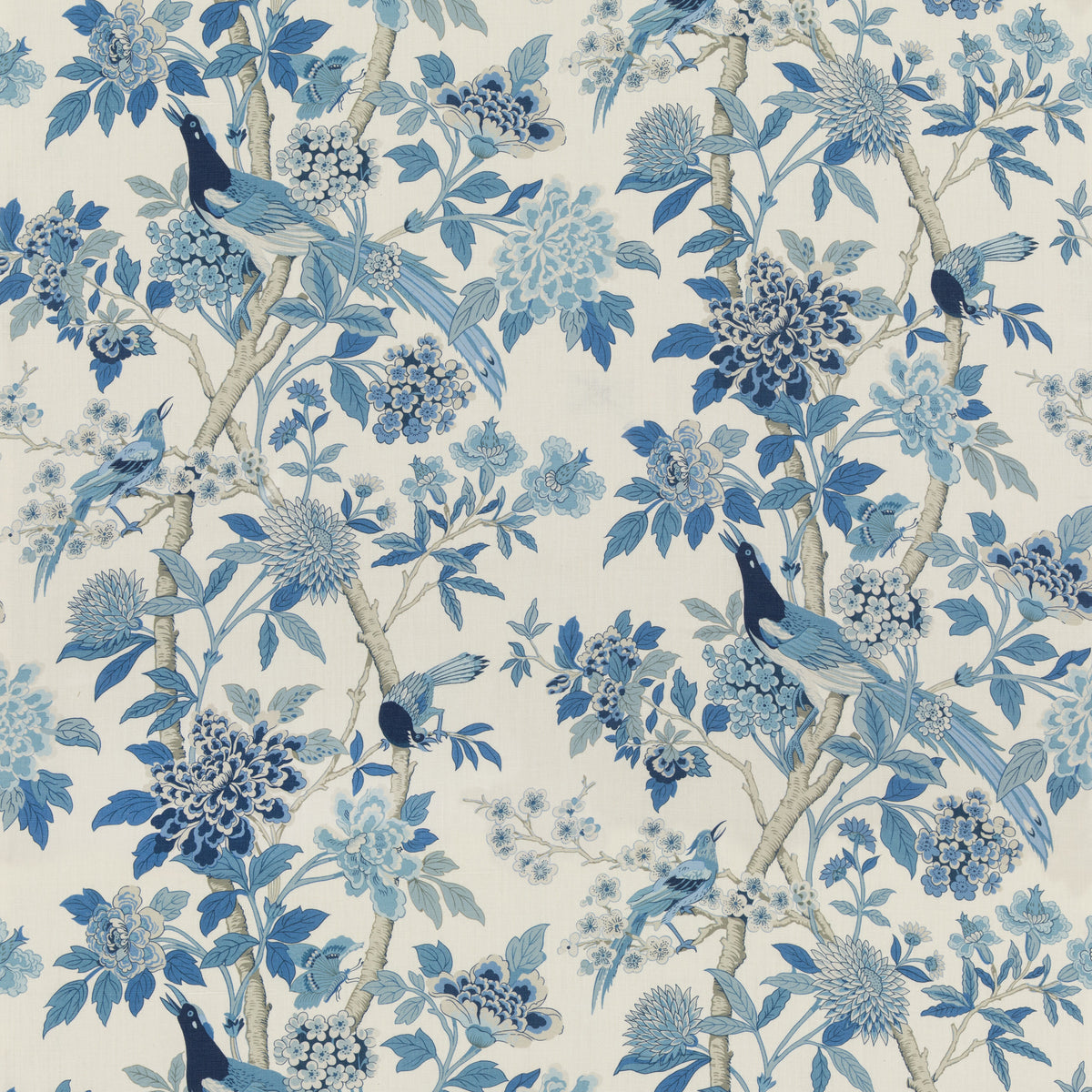Hydrangea Bird (Archive) - Blue