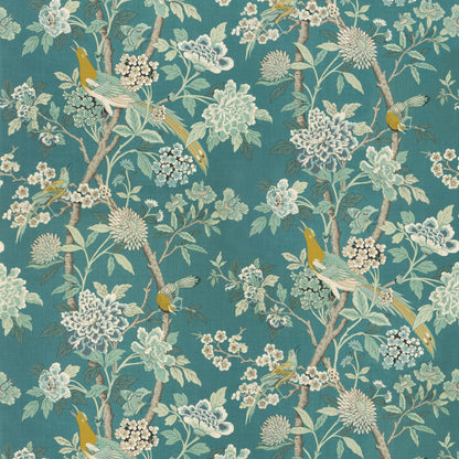 Hydrangea Bird (Archive) - Teal