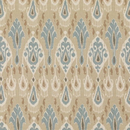 Ikat Bokhara Fabric by G P & J Baker in Sand