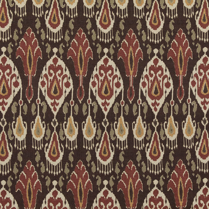 Ikat Bokhara Fabric by G P & J Baker in Espresso