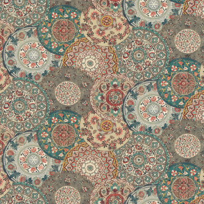 Imari Fabric by G P & J Baker in Teal