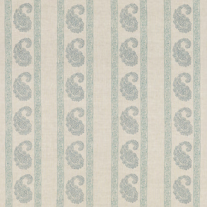 Vintage Paisley Fabric by G P & J Baker in Blue
