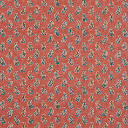 Patola Paisley Fabric by G P & J Baker in Red