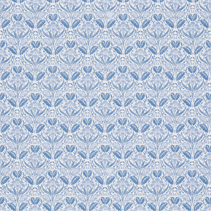 Iris Meadow Cotton Fabric by G P & J Baker in Blue