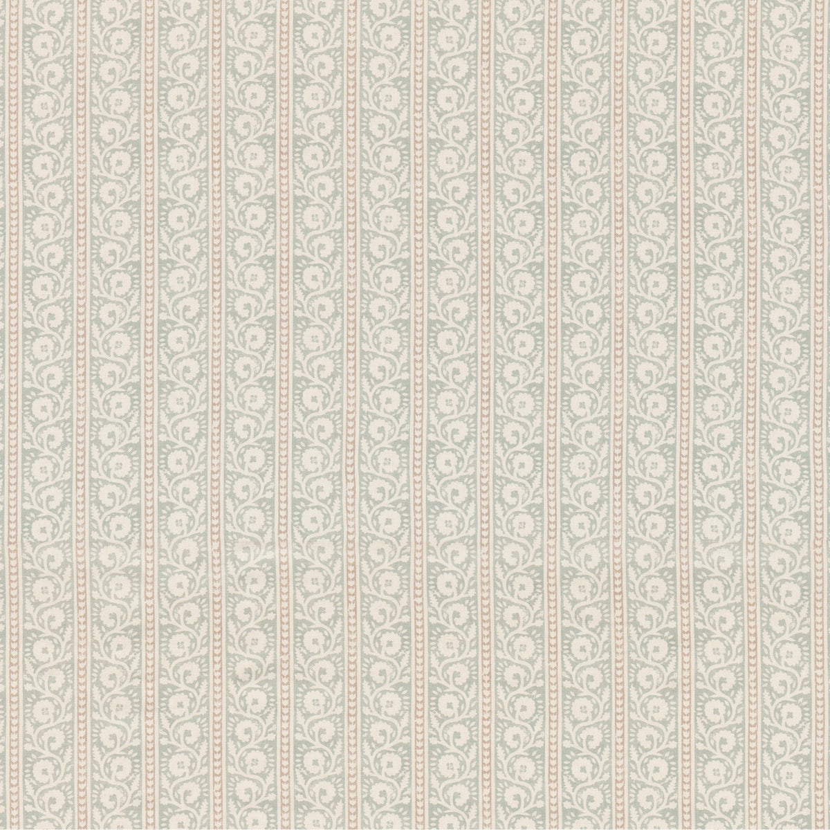 Bibury Fabric by G P & J Baker in Aqua