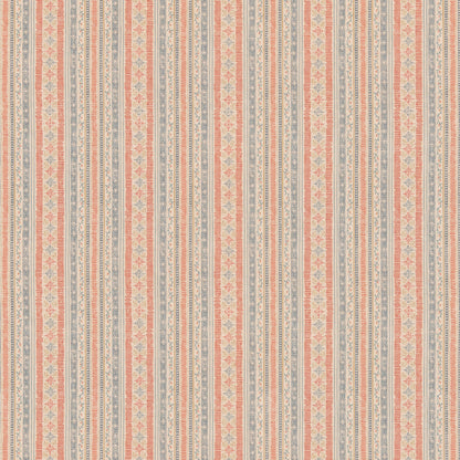 Compton Fabric by G P & J Baker in Indigo/Red