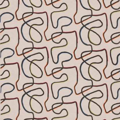 Ring Road Fabric by G P & J Baker in Jewel