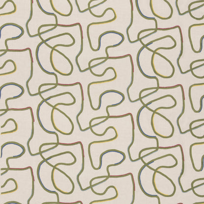 Ring Road Fabric by G P & J Baker in Sage