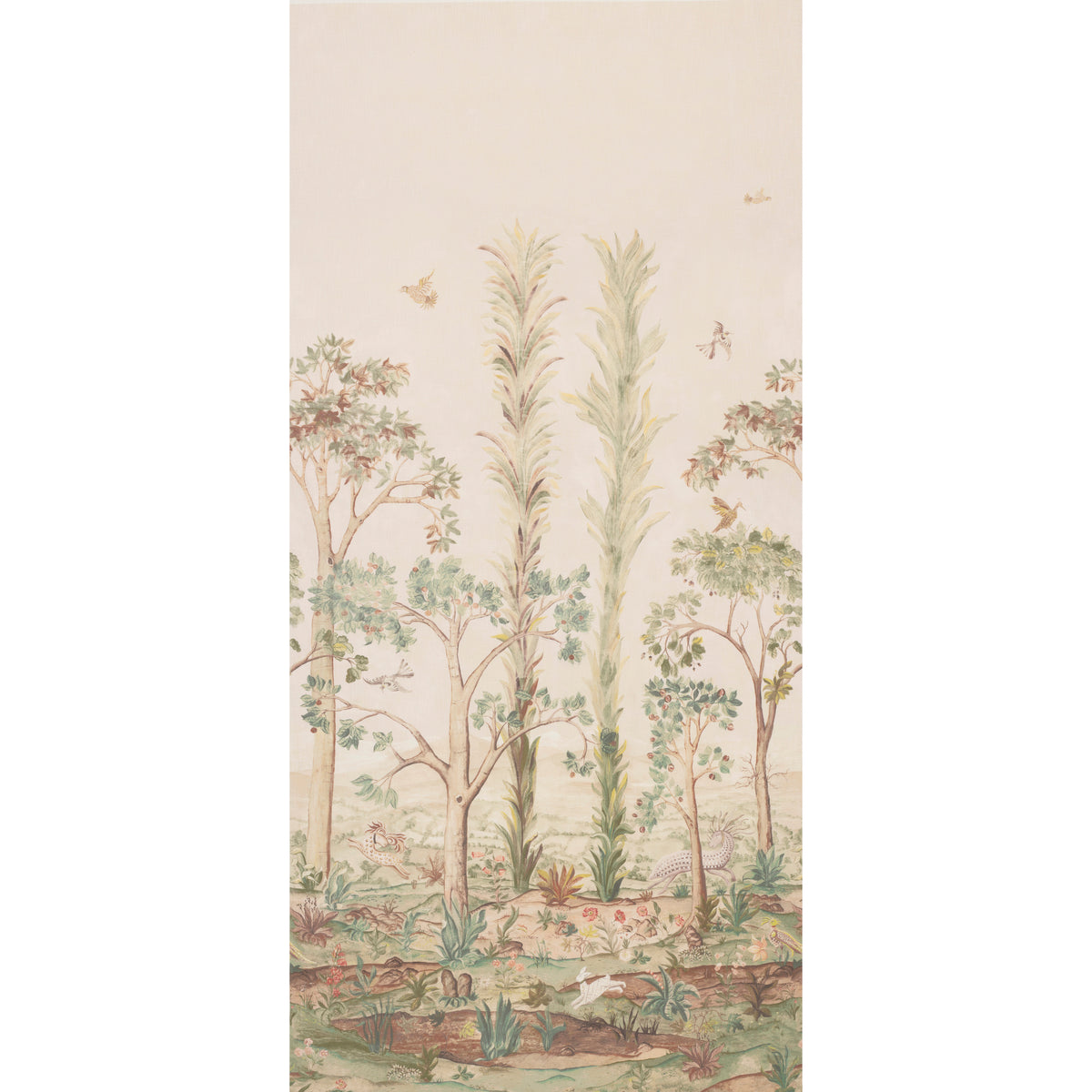 Tall Trees Printed Panel - Sunset