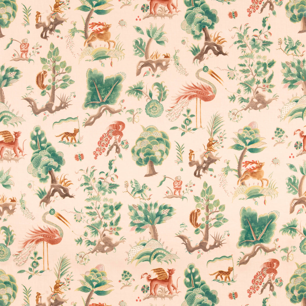 Gertrude Fabric by G P & J Baker in Plaster/Sage