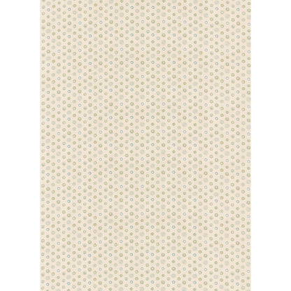 Court Buttons Fabric by G P & J Baker in Blue/Green