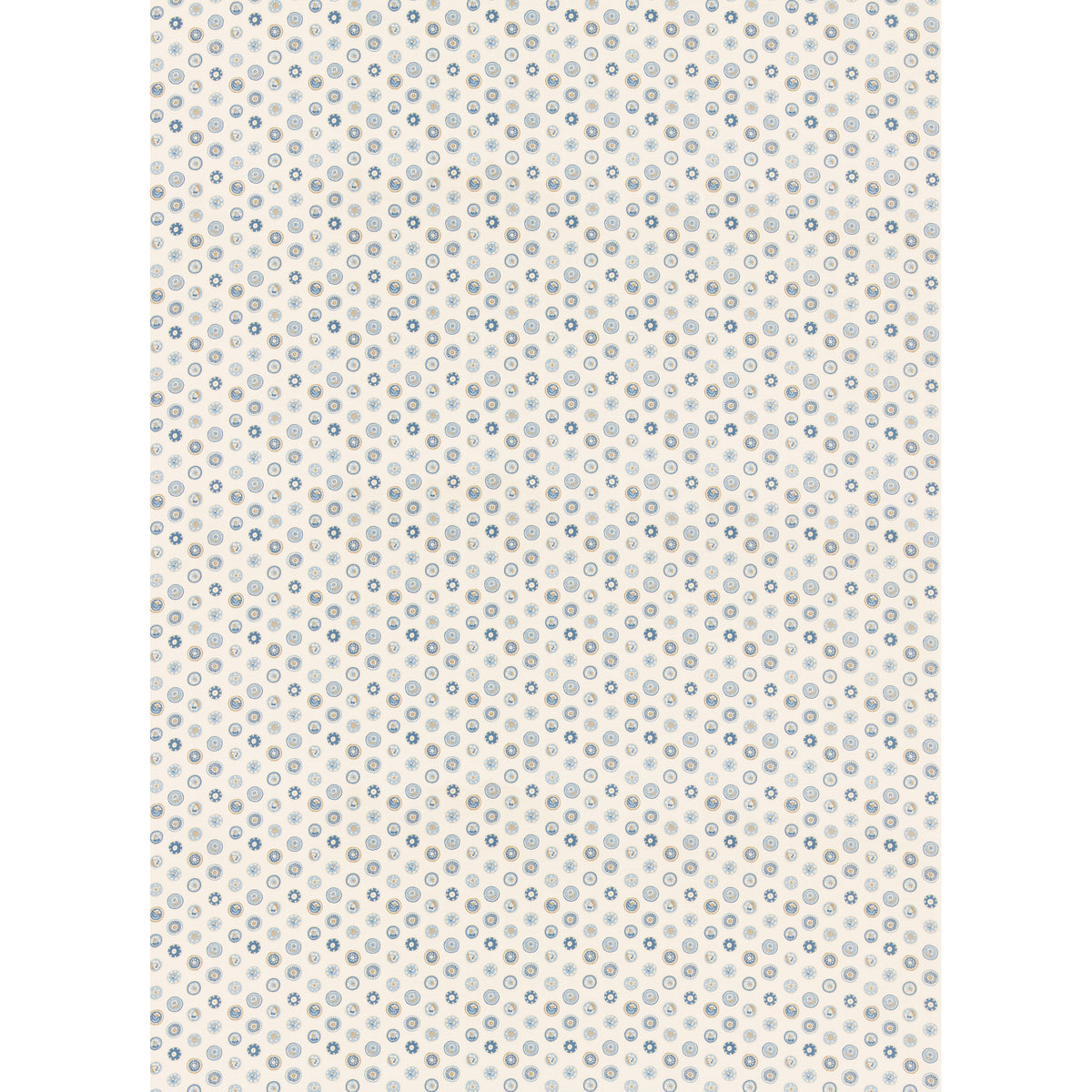 Court Buttons Fabric by G P & J Baker in Blue