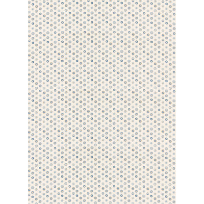 Court Buttons Fabric by G P & J Baker in Blue