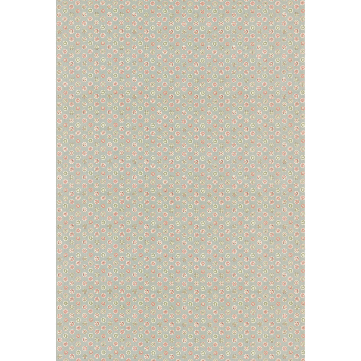 Court Buttons Fabric by G P & J Baker in Aqua