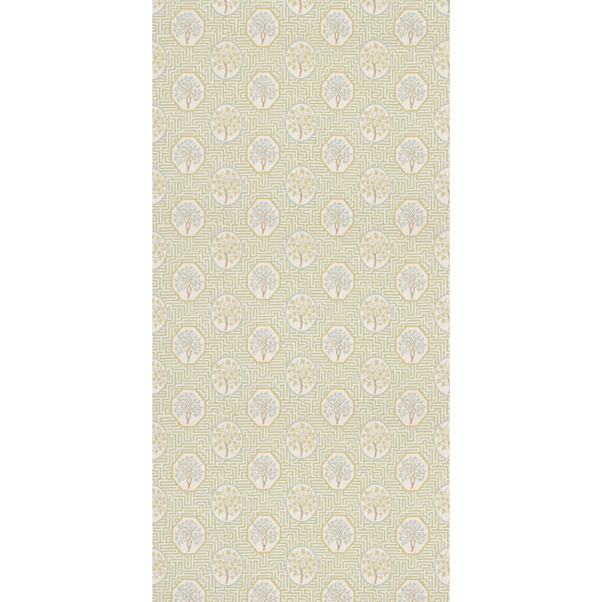 Royal Maze Fabric by G P & J Baker in Sage