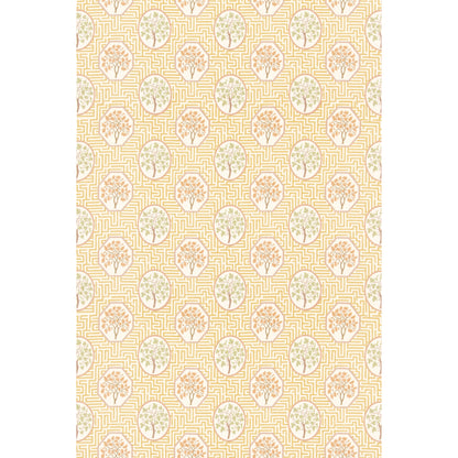 Royal Maze Fabric by G P & J Baker in Ochre