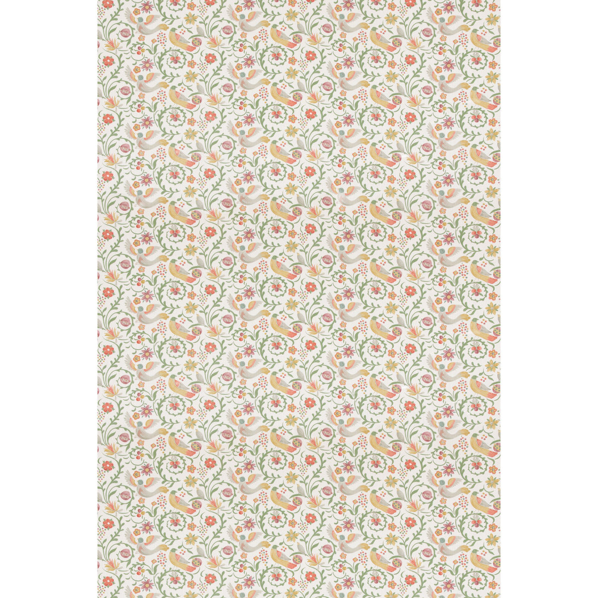 Royal Court Fabric by G P & J Baker in Red/Green