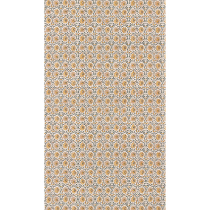 Cecily Fabric by G P & J Baker in Ochre/Teal