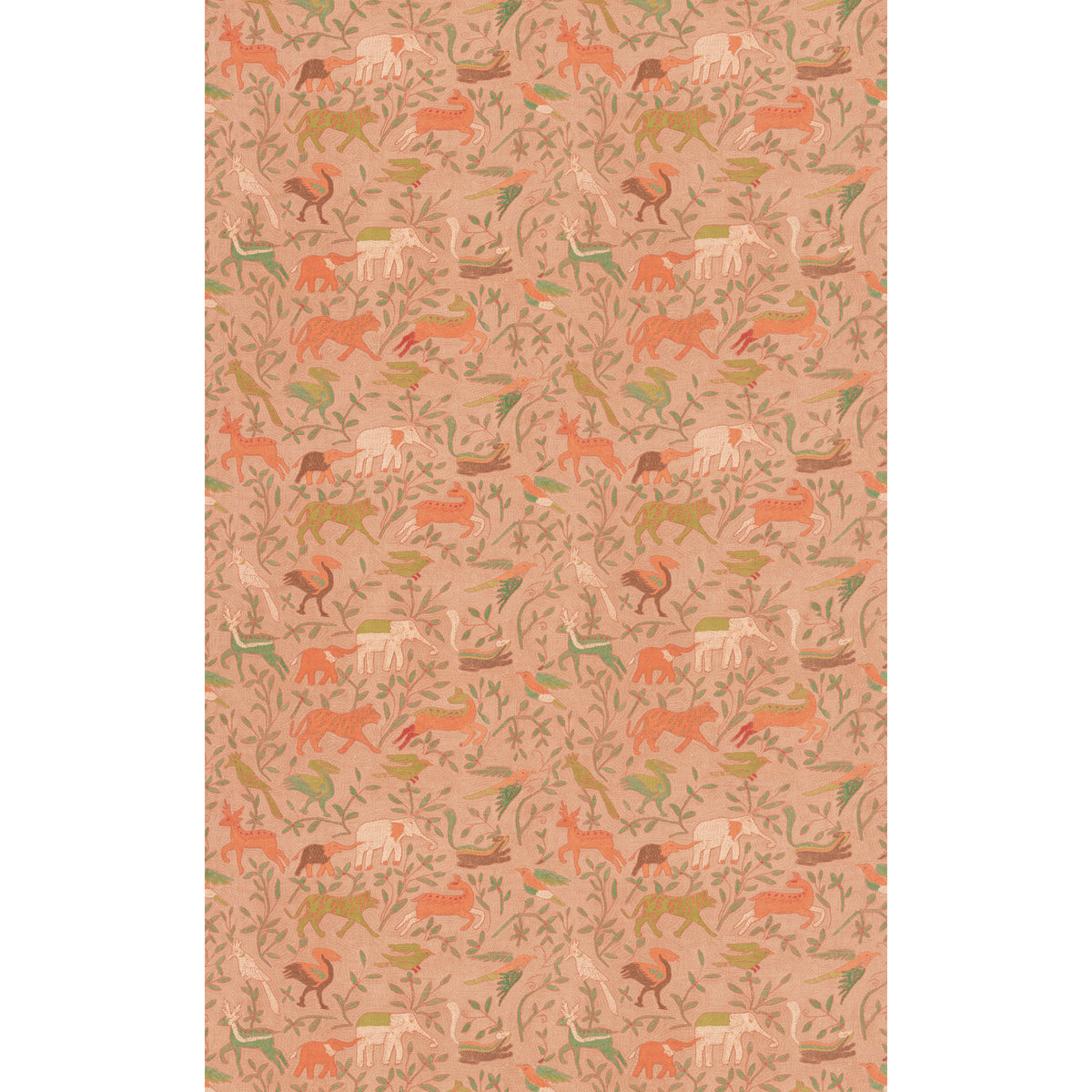 Noah's Ark Fabric by G P & J Baker in Plaster