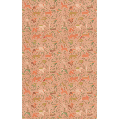 Noah's Ark Fabric by G P & J Baker in Plaster