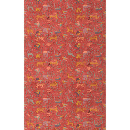 Noah's Ark Fabric by G P & J Baker in Spice