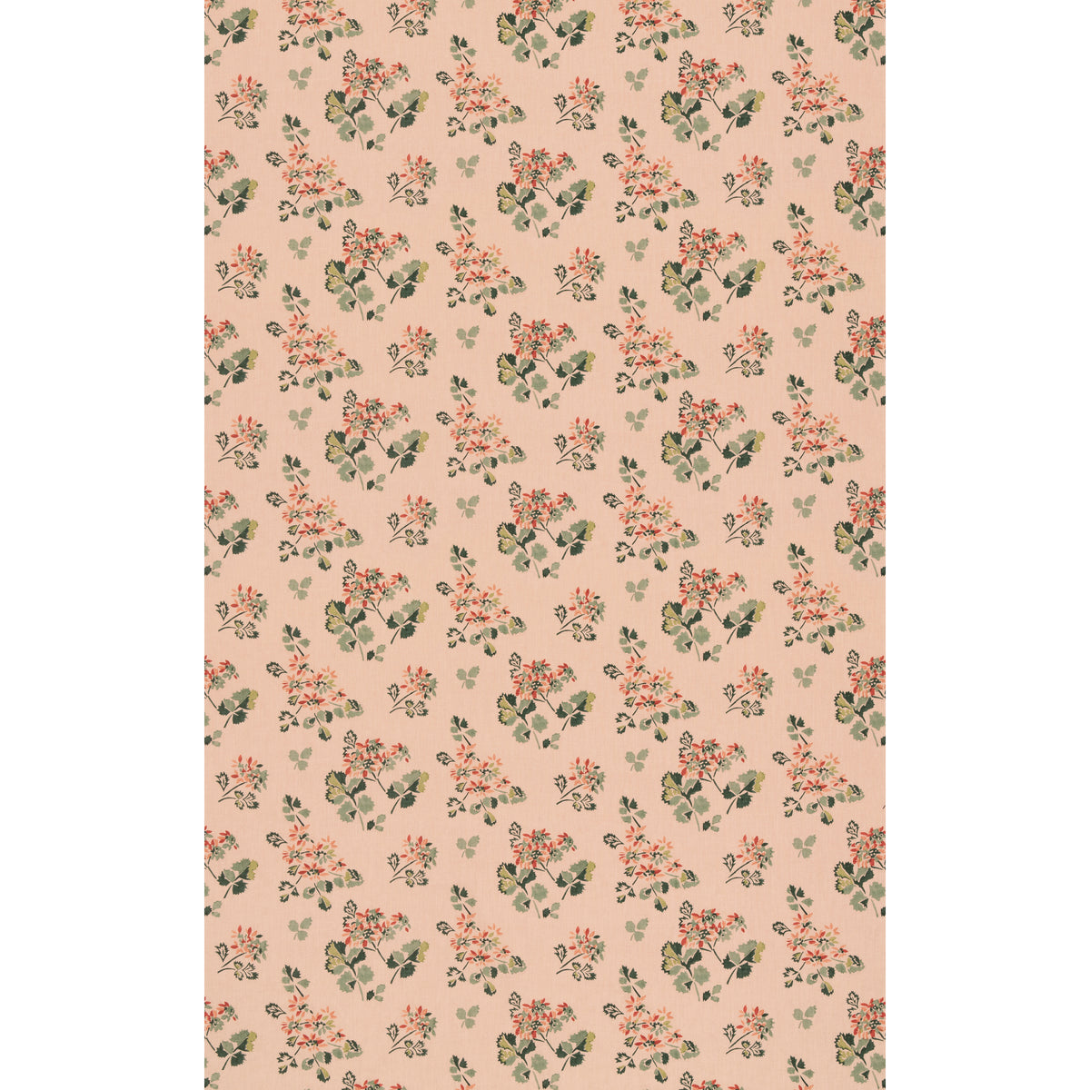 Forest Flower Fabric by G P & J Baker in Plaster