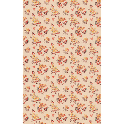 Forest Flower Fabric by G P & J Baker in Earth