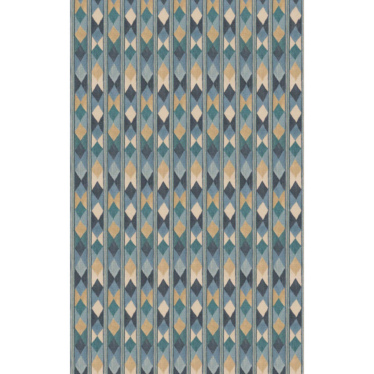 Compass Fabric by G P & J Baker in Blue