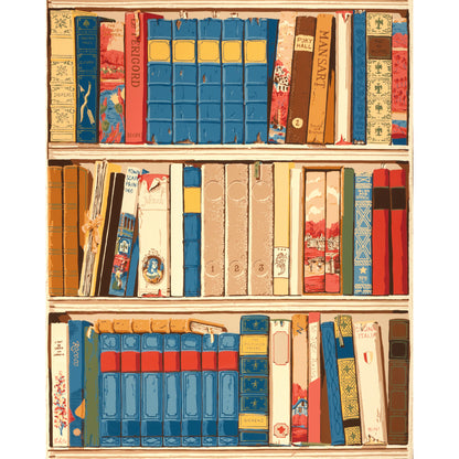 Bibliotheque - Red/Blue