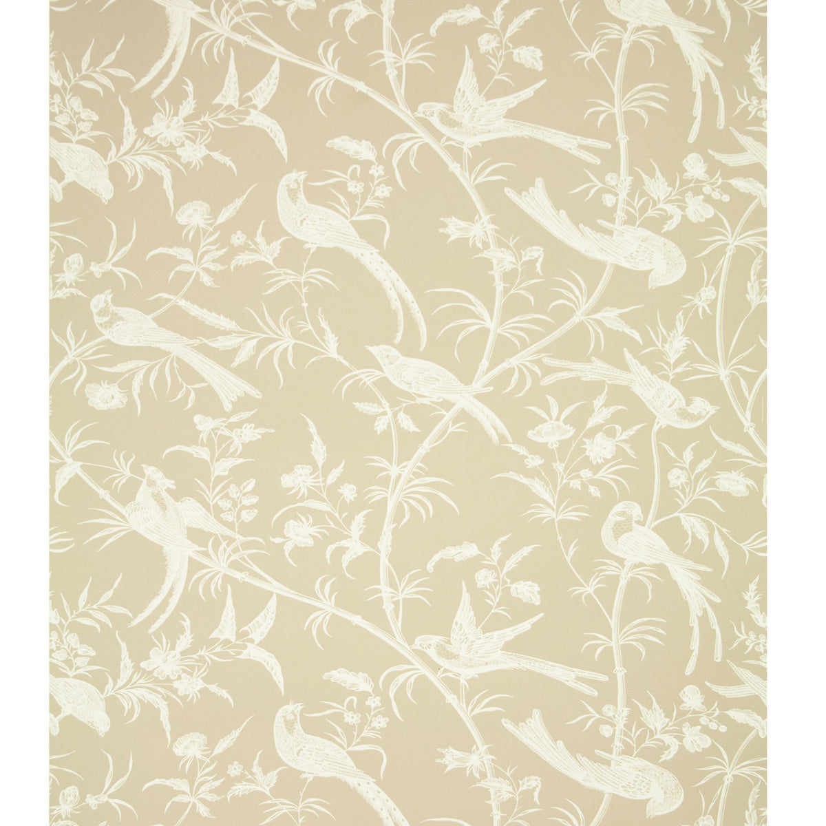 Bengali Wallpaper by Brunschwig & Fils in Natural
