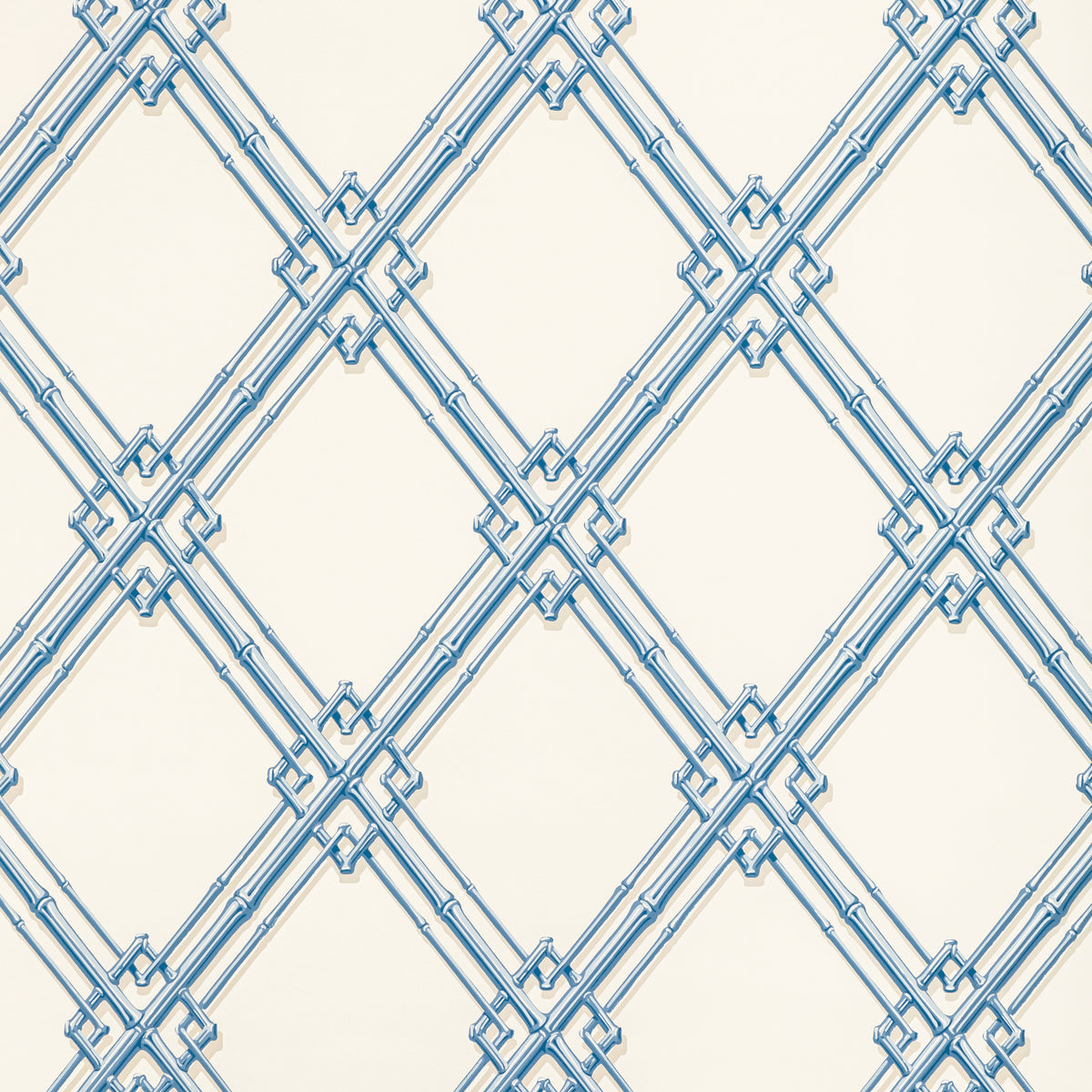 Treillage De Bambou - Blue