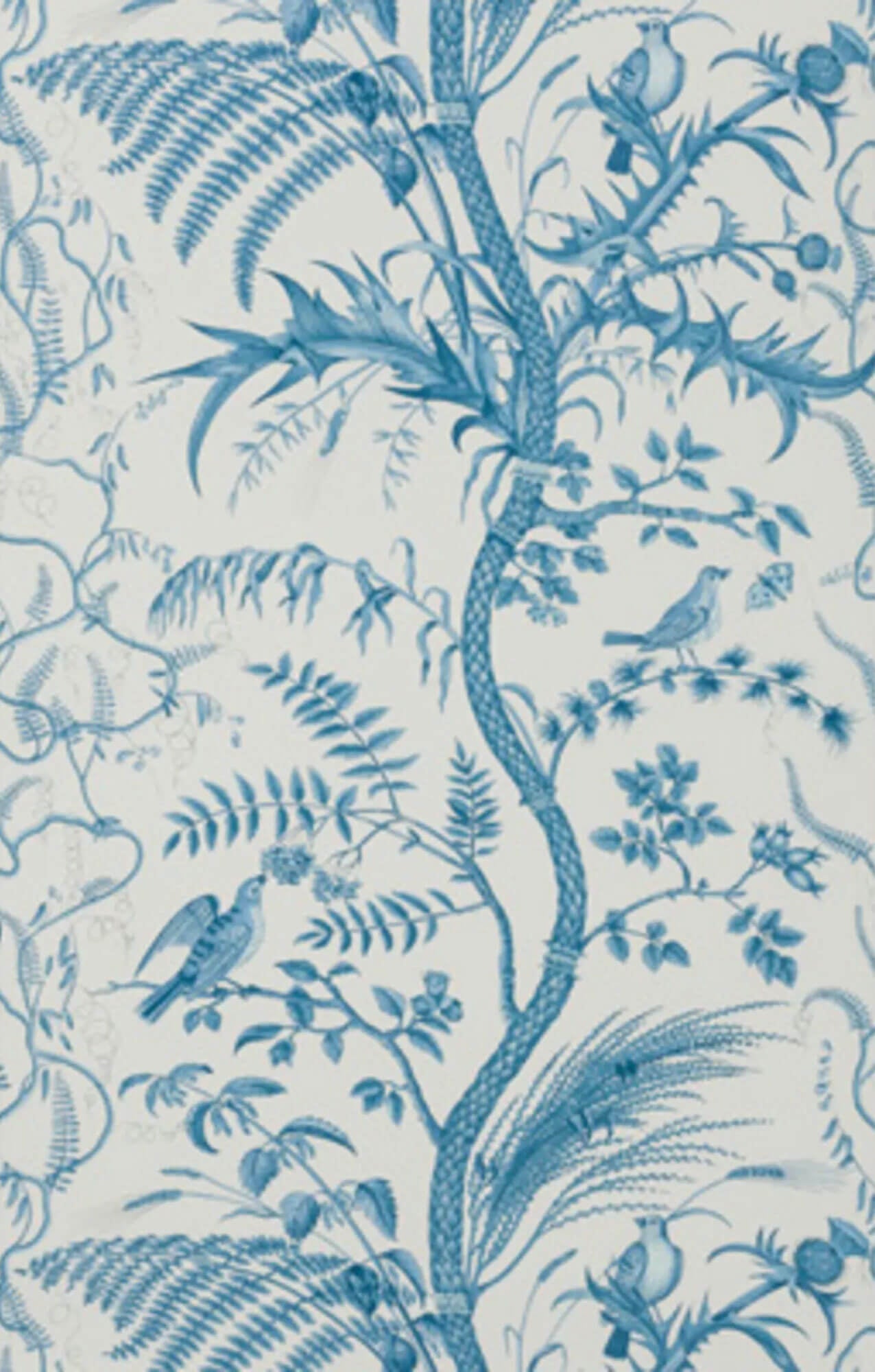 Bird and Thistle Wallpaper