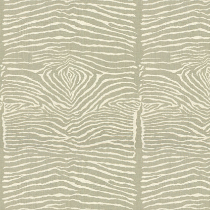 Le Zebre Linen Print Fabric by Brunschwig & Fils in Pewter