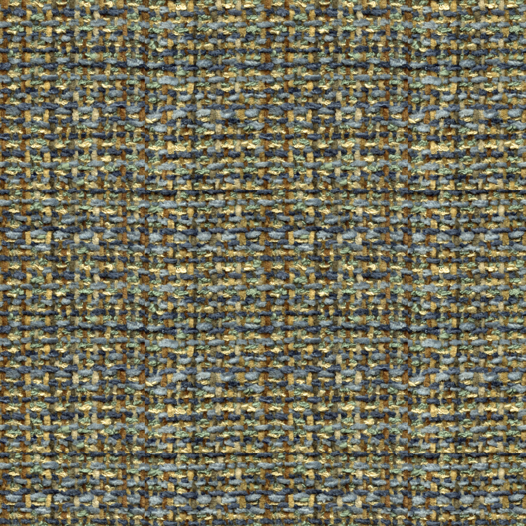Boucle Texture Fabric by Brunschwig & Fils in Blues