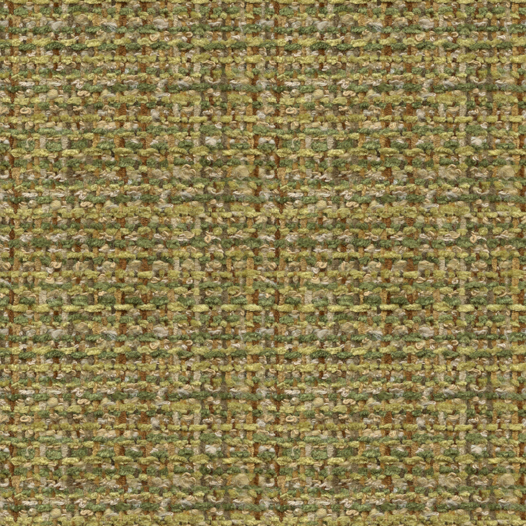 Boucle Texture Fabric by Brunschwig & Fils in Greens