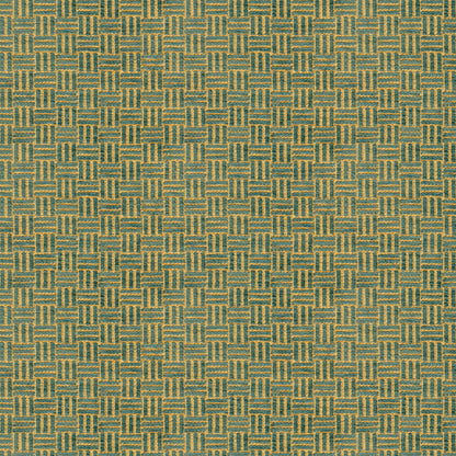 Reed Texture Fabric by Brunschwig & Fils in Aquamarine