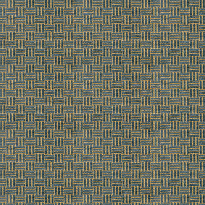 Reed Texture Fabric by Brunschwig & Fils in Indigo