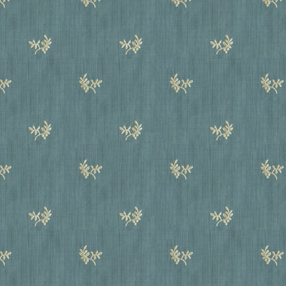 Bayberry Strie Fabric by Brunschwig & Fils in Oxford Blue