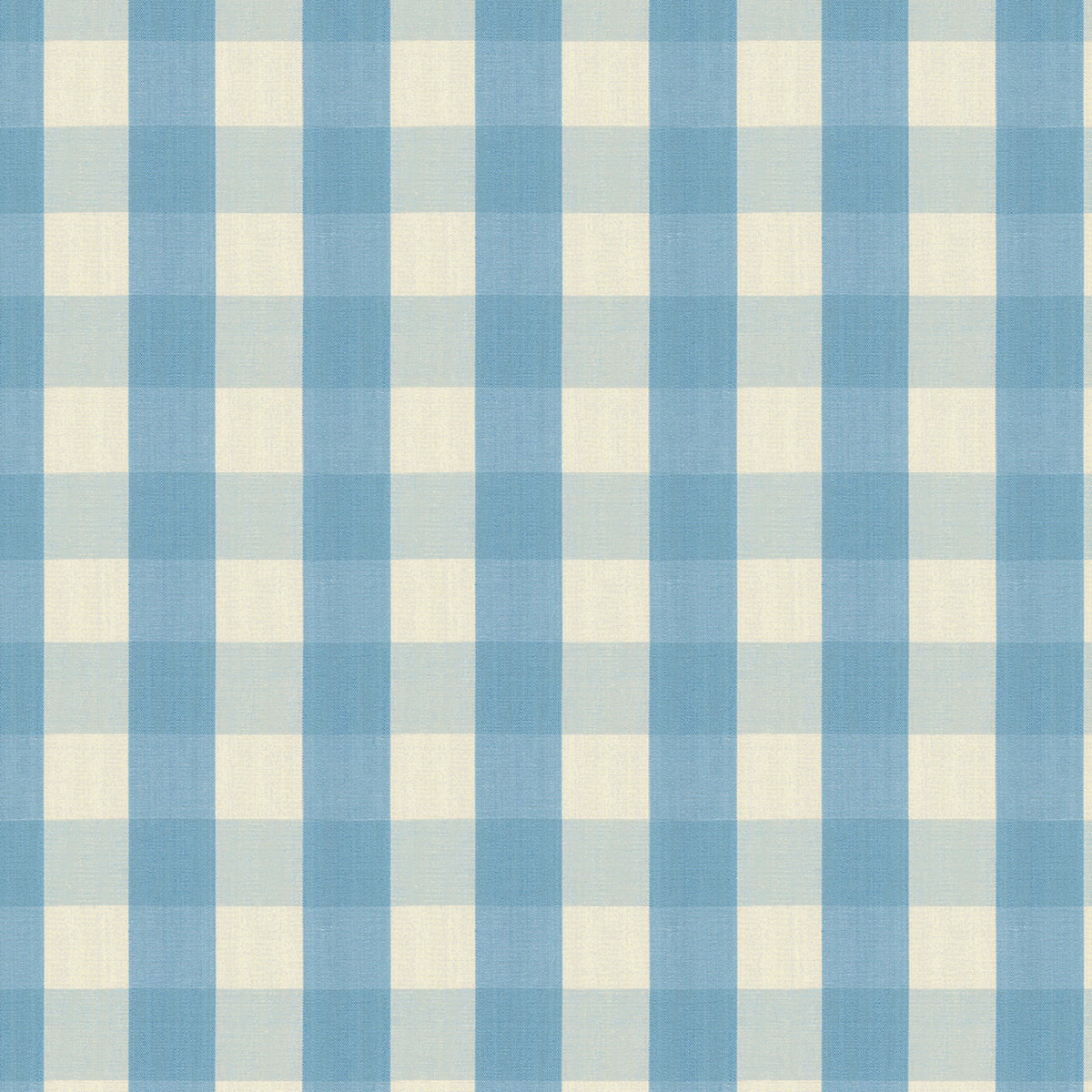 Carsten Check Fabric by Brunschwig & Fils in French Blue