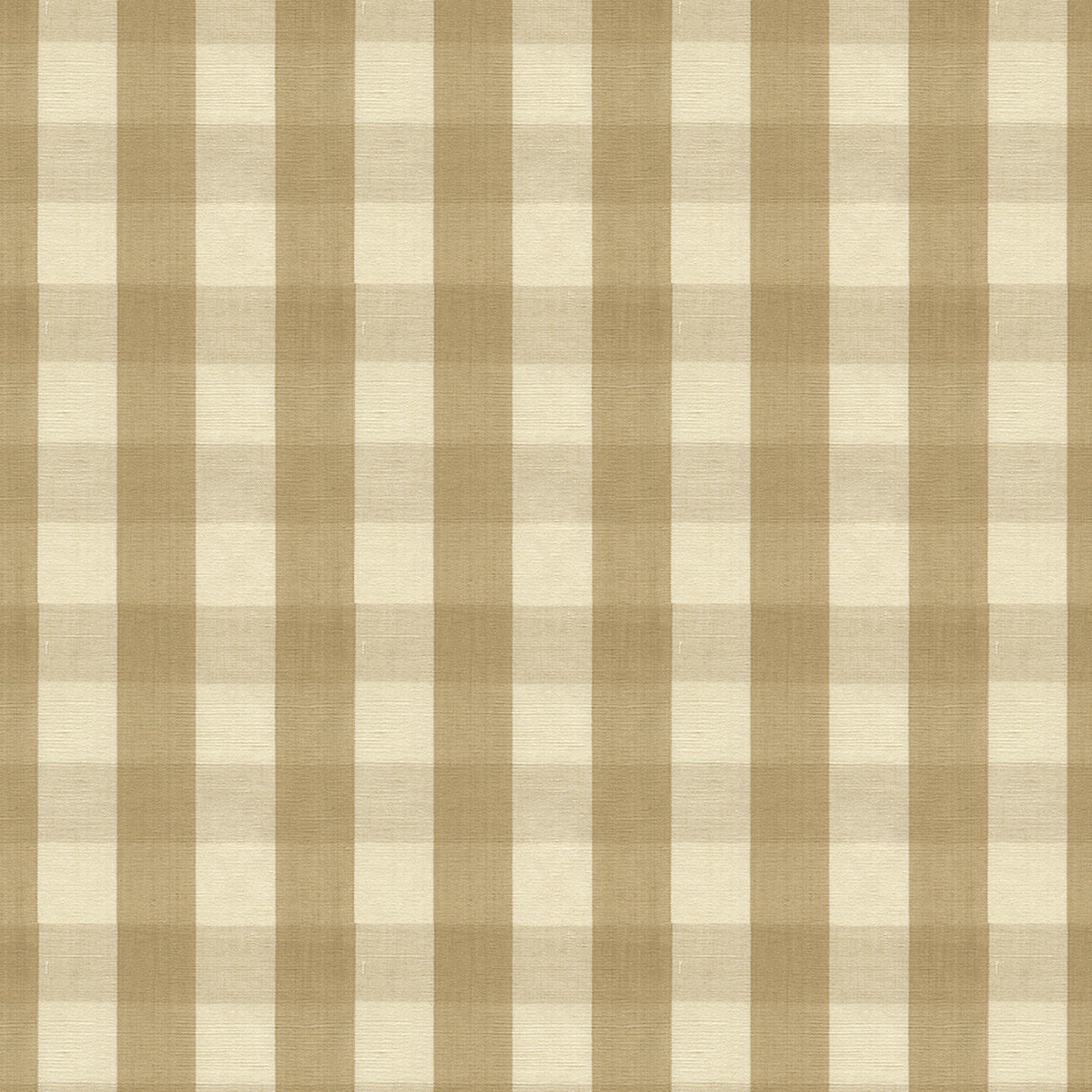 Carsten Check Fabric by Brunschwig & Fils in Tan