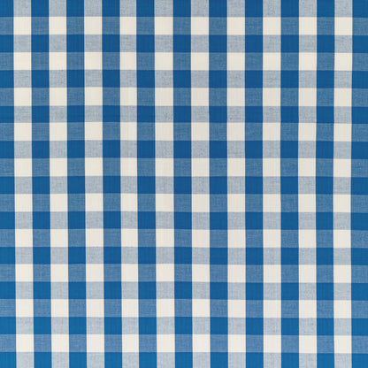 Carsten Check Fabric by Brunschwig & Fils in Blue