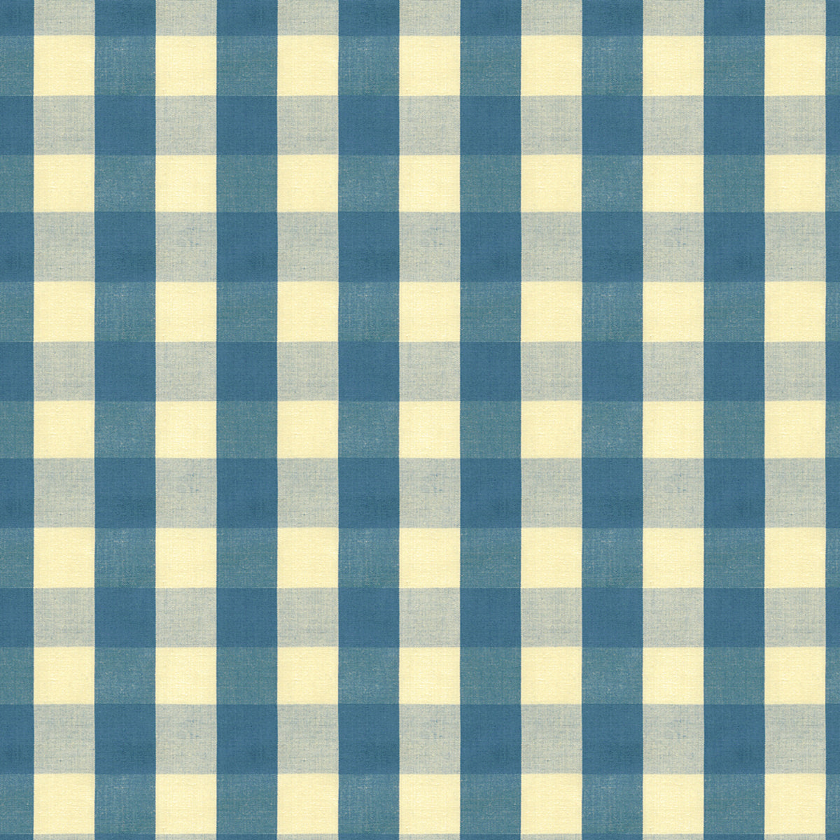 Carsten Check Fabric by Brunschwig & Fils in Indigo