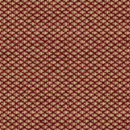 Spencer Silk Chenille Fabric by Brunschwig & Fils in Claret