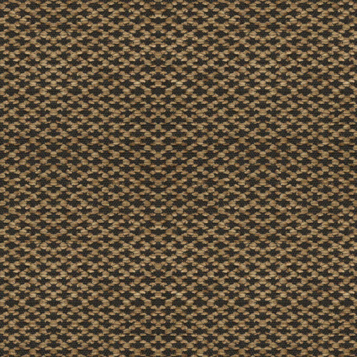Spencer Silk Chenille Fabric by Brunschwig & Fils in Black Chestnut