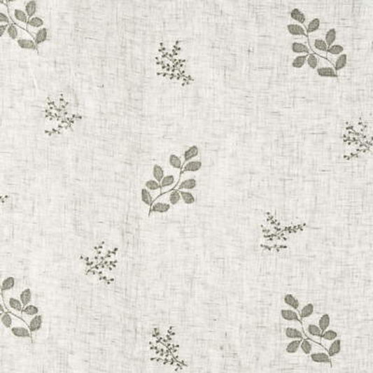 Heath Sprig Fabric by G P & J Baker in Ivory
