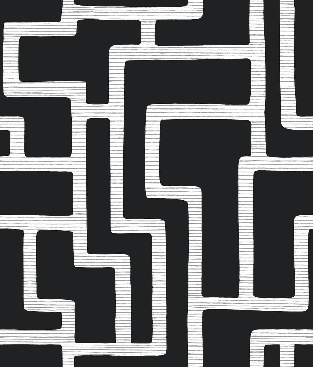 Graphic Polyomino Wallpaper