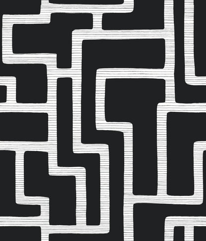 Graphic Polyomino Wallpaper